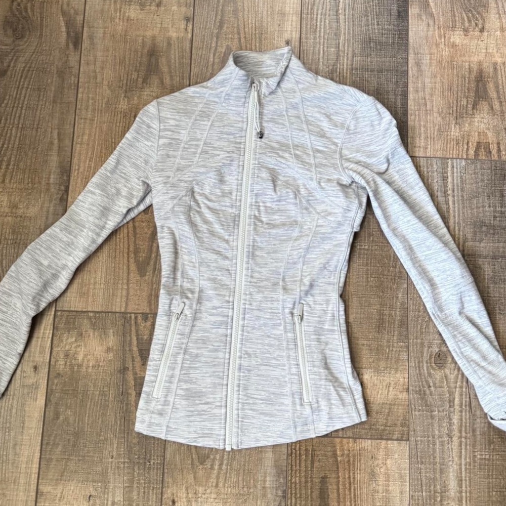 gray lululemon define jacket